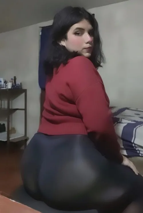 Así parece que tengo un culo grande 