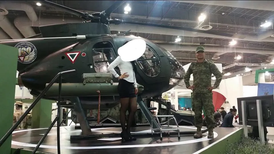At the Expo, hahaha