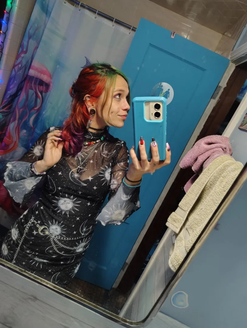 Aunties feeling herself