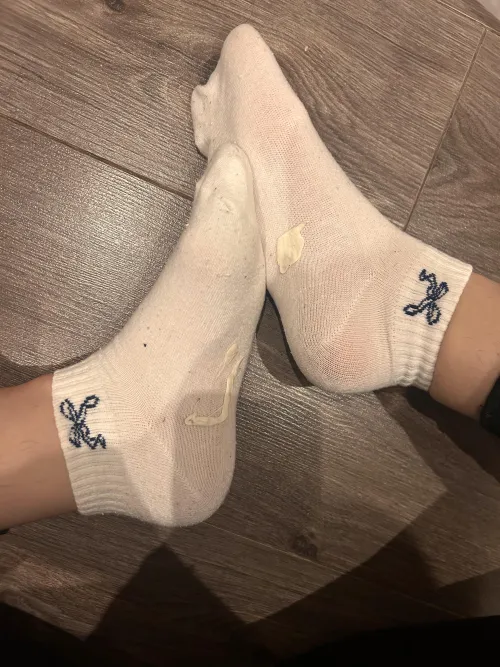 Ava’s smelly, sticky socks 
