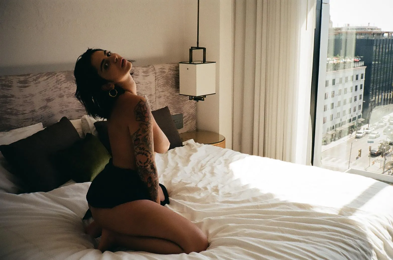 Azzy Star on 35mm Portra from a Contax T2