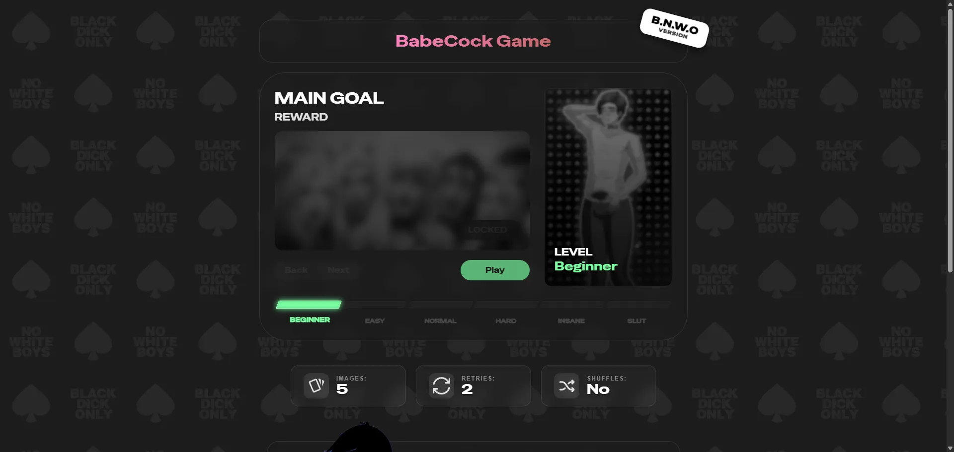 BabeCock Memory Game ♠️[BNWO Edition]♠️