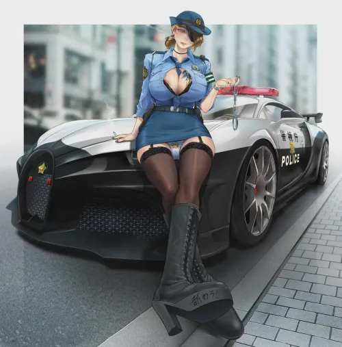 Bad girl policewoman (chichimaro)