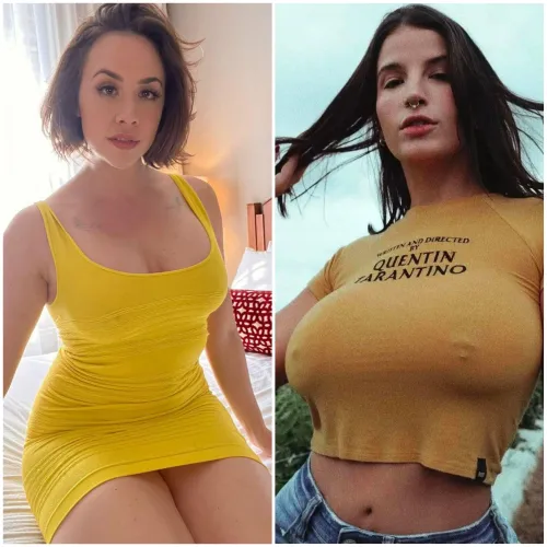 Banana Yellow or Mustard Yellow (Chanel Preston vs LaSirena69)?