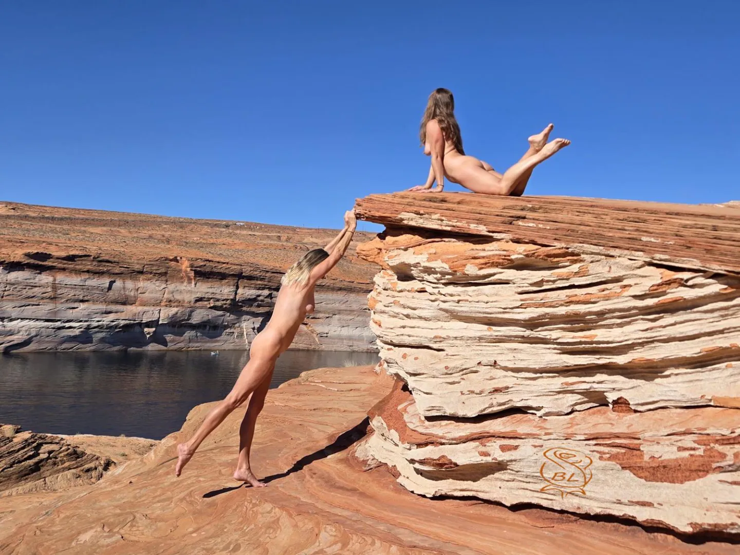 Bare Slickrock Formations