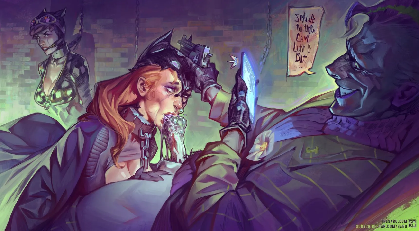 Batgirl Blowjob (The Sabu)