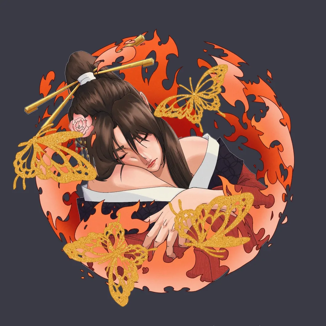 Bathed in fire by sunnyjamboree