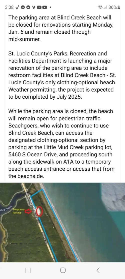 BCB Parking Lot, Showers, and Restrooms Update