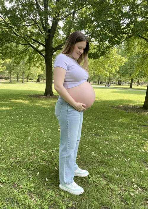 Be honest, what do you think of my preggo body?