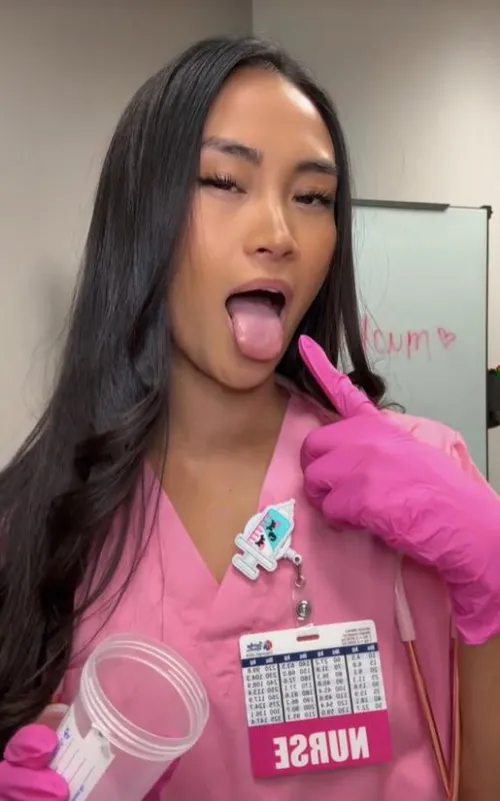Be honest, would you actually be turned on by a nurse like me?