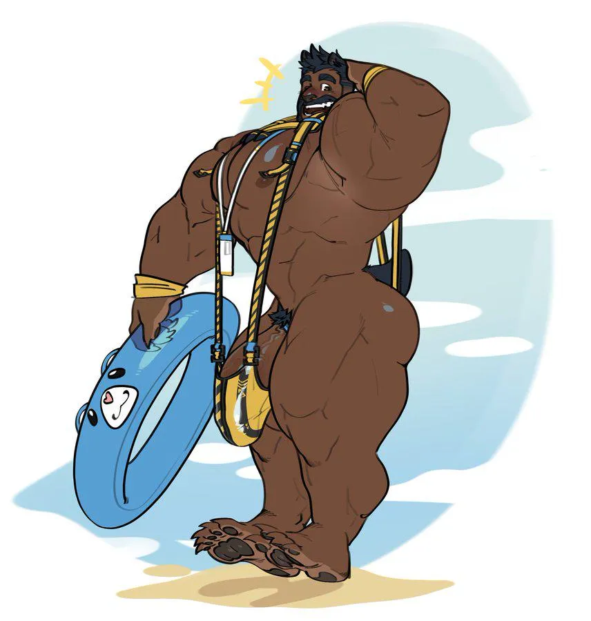 Beach Bear!