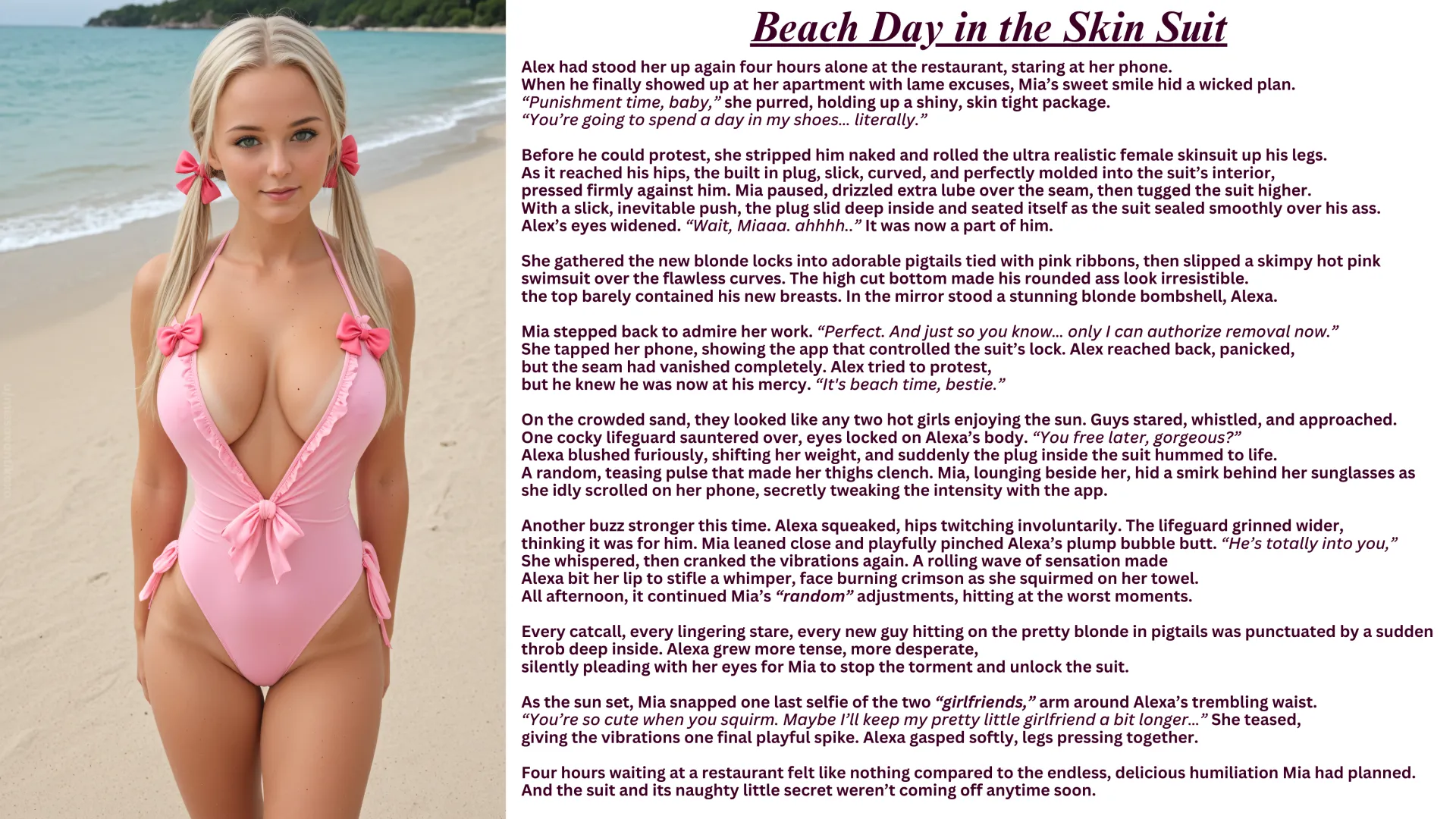 Beach Day in the Skin Suit