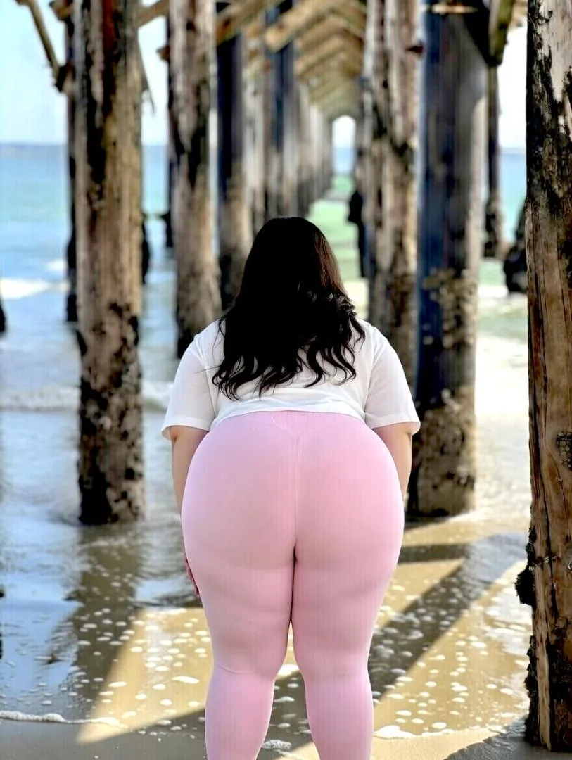 Beach day with your fav leggings