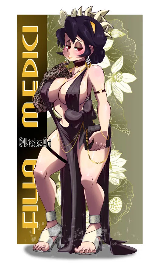 Beautiful and glamorous Filia (by @VicdezArt on )