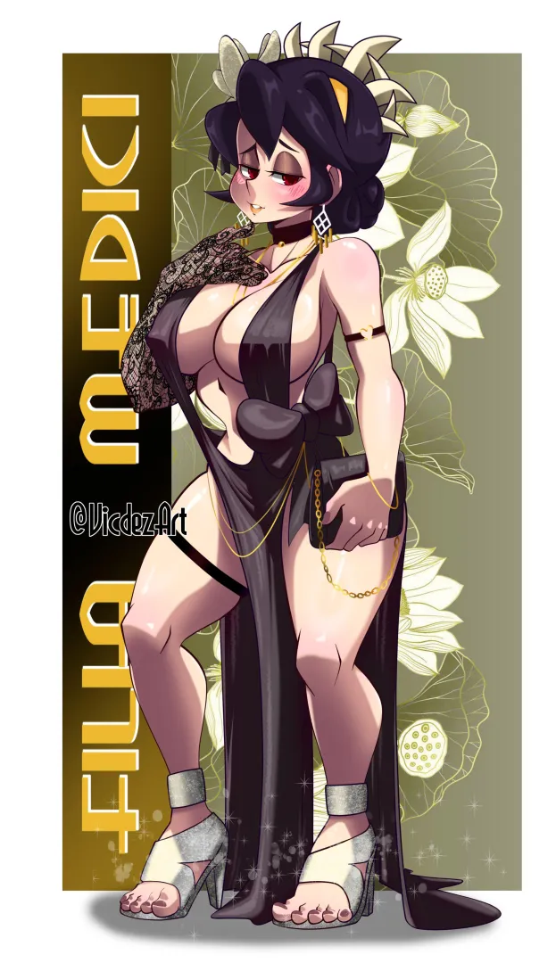 Beautiful and glamorous Filia (by @VicdezArt on )