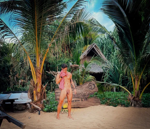 Beautiful beach in Zipolite