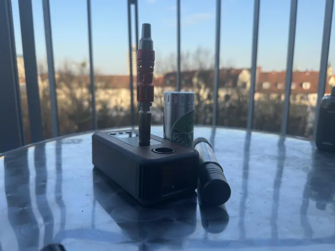 Beautiful evening, and a beautiful device.