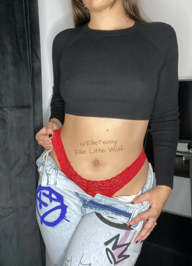 Been thinking about your hands all over my soft belly today