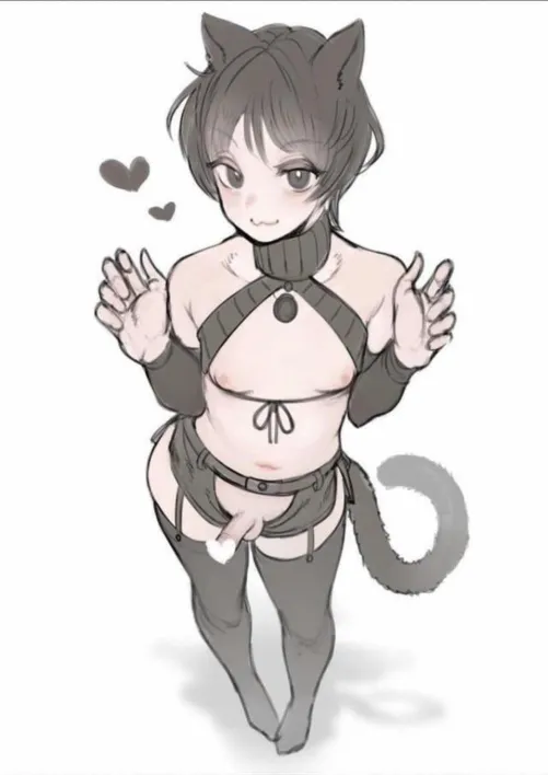 Being a cute femme toy for men >