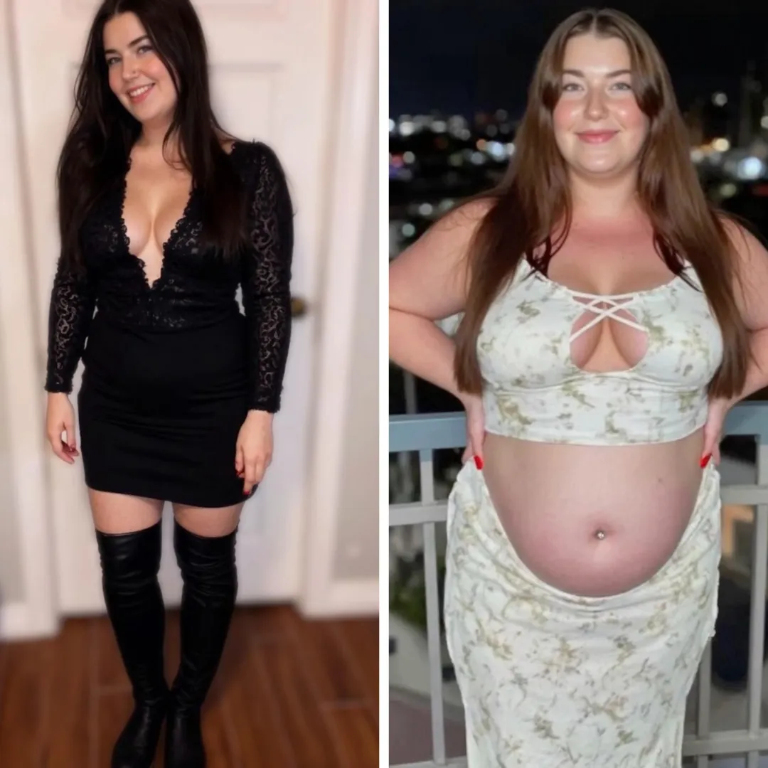 Belly growing skin glowing ✨