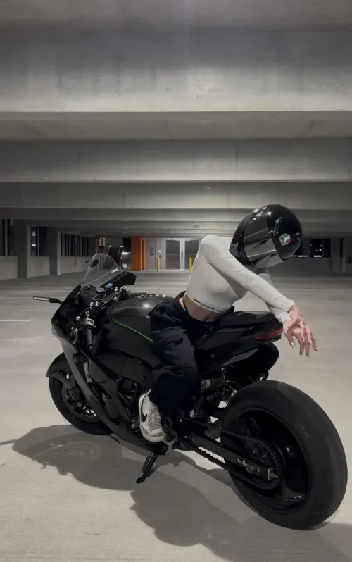 Bend me over the bike and have your way with me