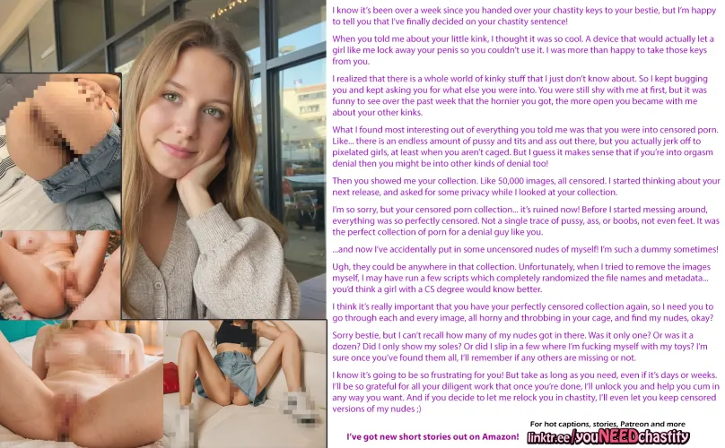 Bestie keyholder and the censored porn collection