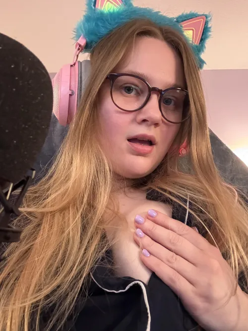 Bet you didn't even notice the kitty ears