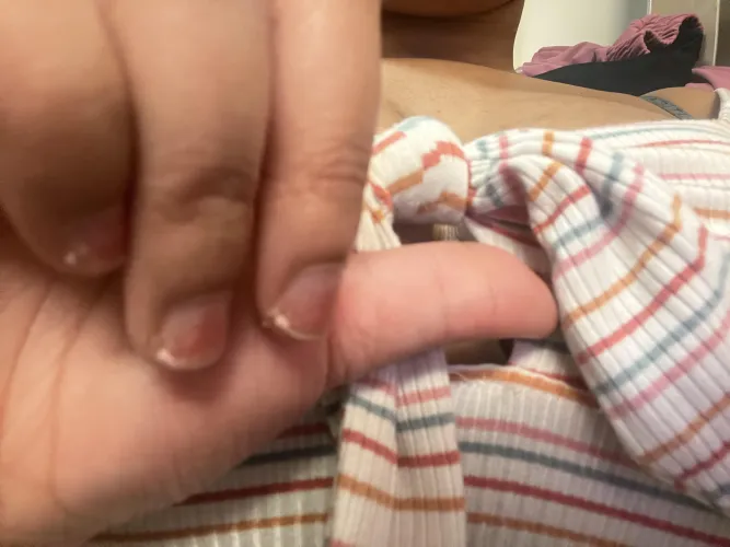 Betas like u are lucky to even dream of my tit gap, let alone see it! Ur welcome <3