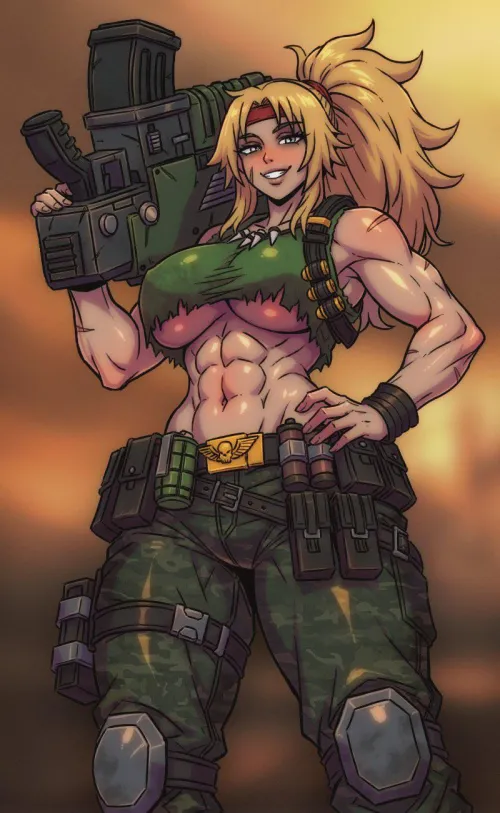 Big Catachan Babe by @csaurageul