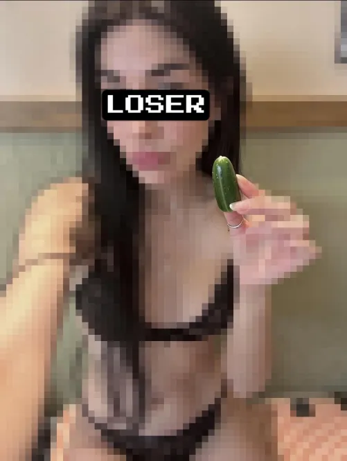 Big dick energy? Try big denial energy. At least your balls know their place tucking up like cowards