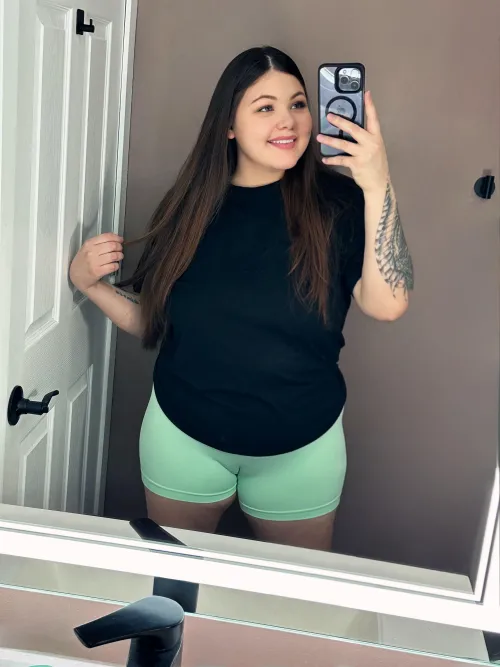 Big smile from a big girl… won’t hurt right? 