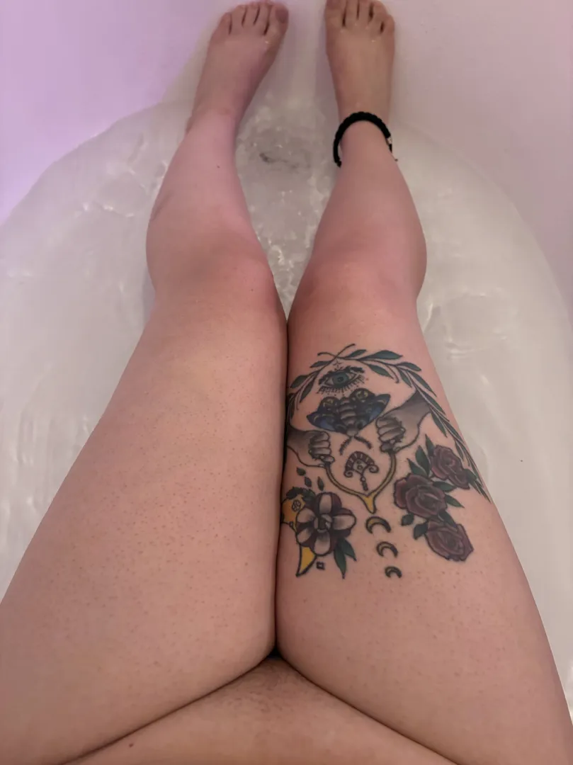 Big thighs and a nice hot bath ;)