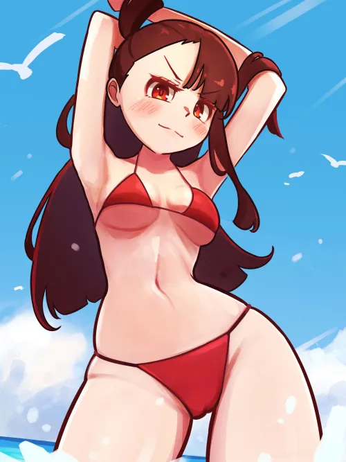 Bikini Akko (Madabauillust)