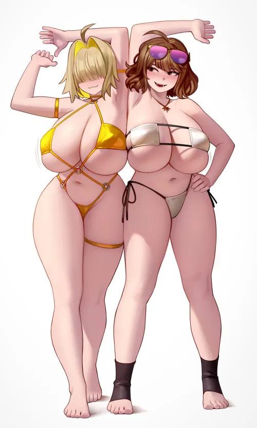 Bikini Babes Elegg and Anis (Kairunoburogu)