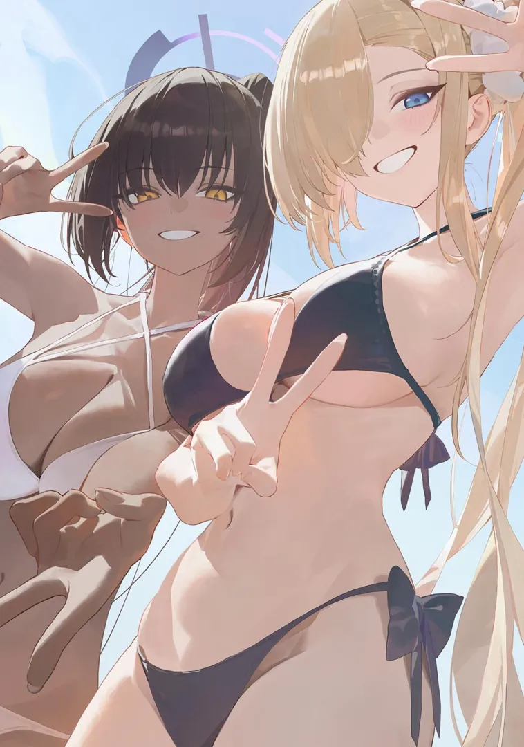 Bikini Karin and Asuna (modare)