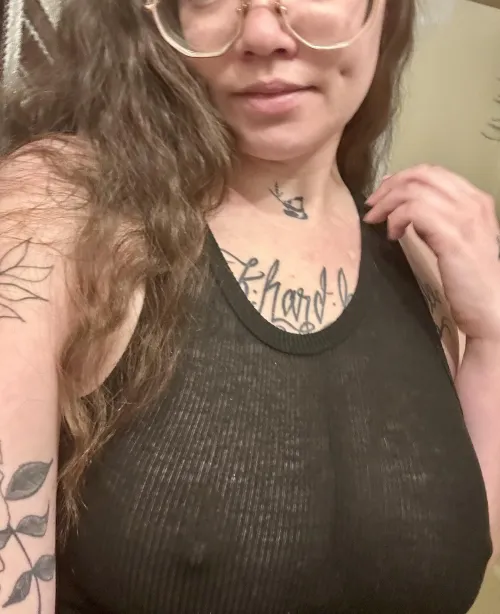 Birthday titties with a side of tattoo 