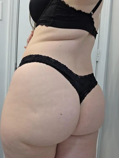 Black and lacey for Matching Monday