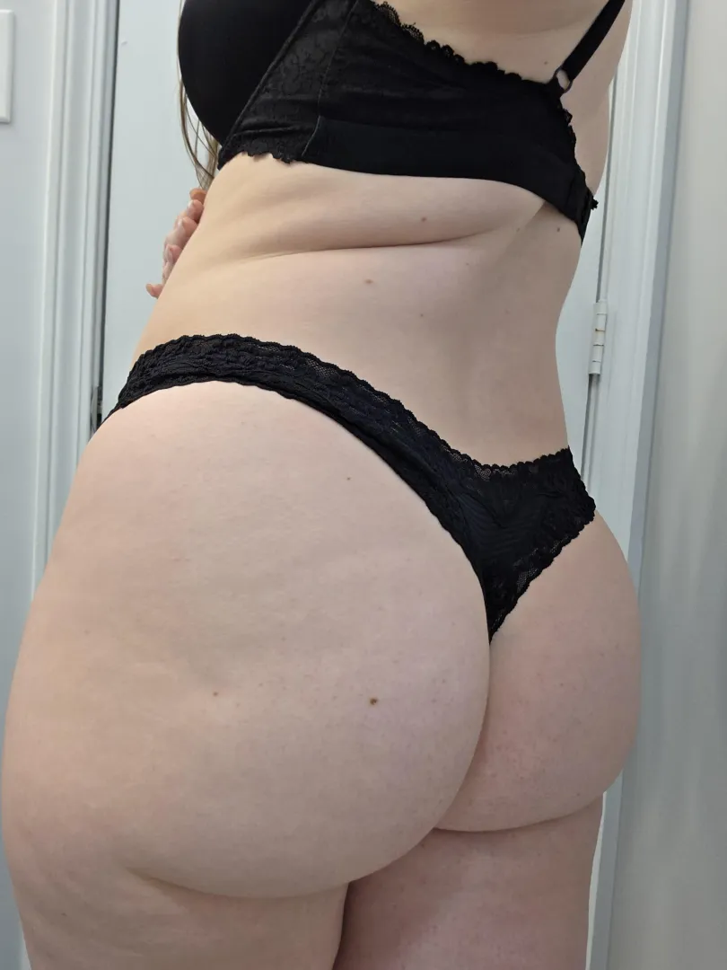 Black and lacey for Matching Monday