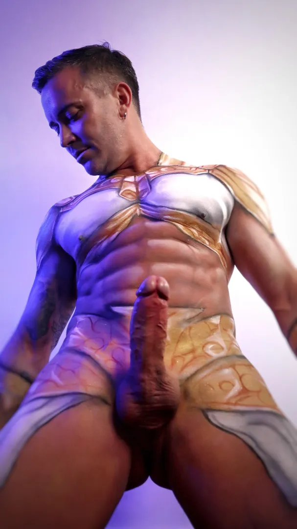 Body paint and dick (Age: 32)