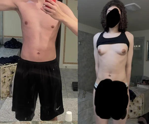 Body timeline 22 months hrt