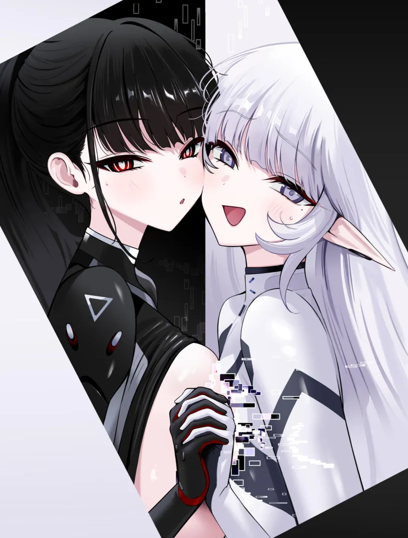 Bodysuit Rio and Himari (Asayuki) [Blue Archive]