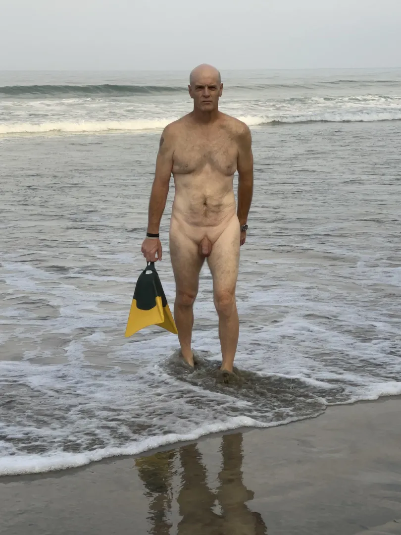 Bodysurfing Naked