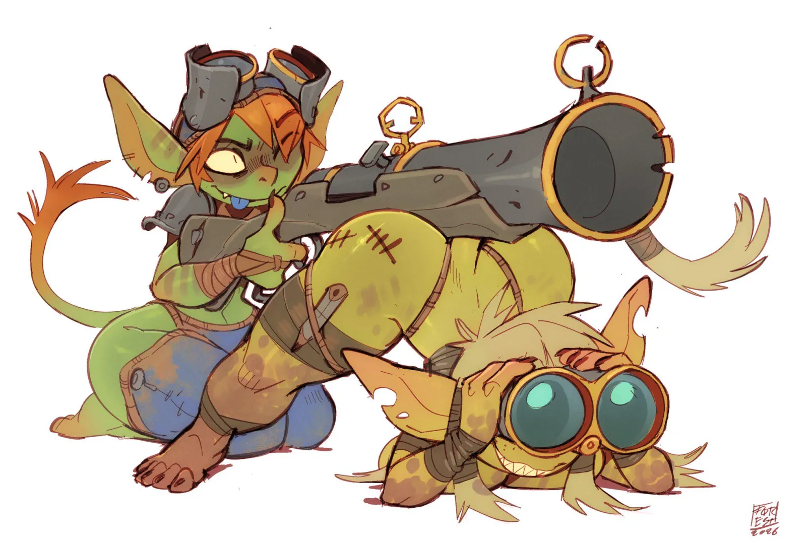 Boomstick and Spotter (ForestTheRotten)