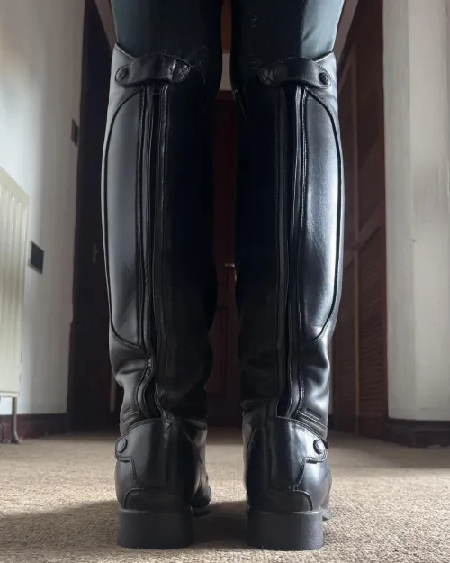 Boots on, heading out 