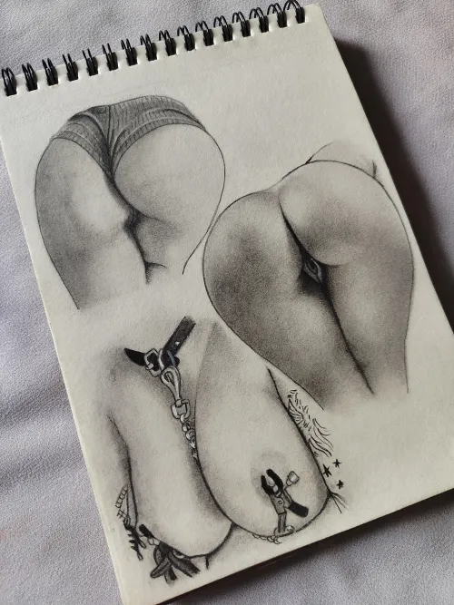 Bound in Graphite, Model u/Informal-Goose88, by Me.