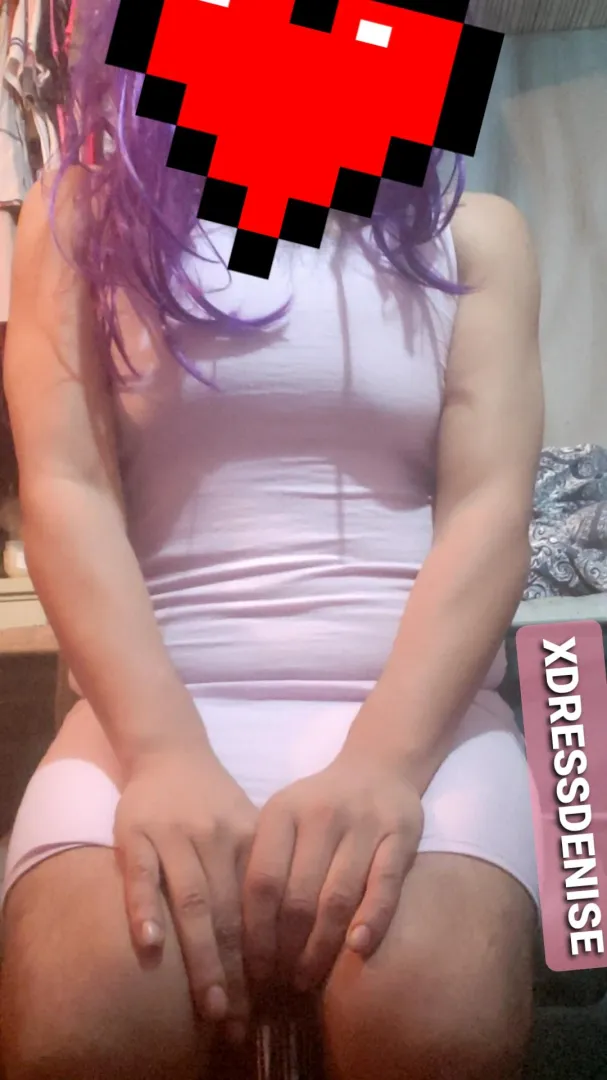 Boy on the outside, blushing sissy on the inside. Wearing her favorite thong to the grocery store — no one knows, but I feel so slutty and owned