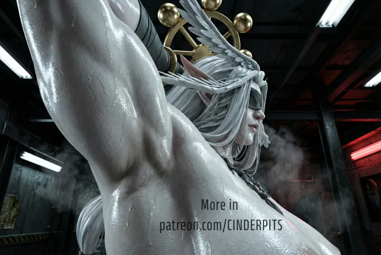 Brave enough to sniff mommy Mahoragas armpits? (Cinderpits)