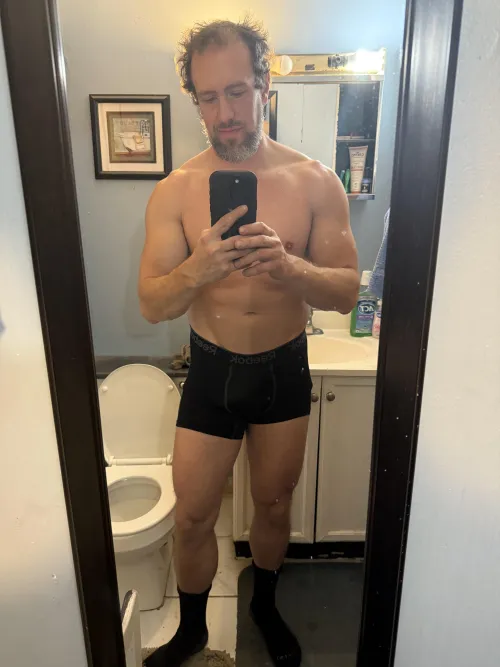 Briefs and socks all day (38)