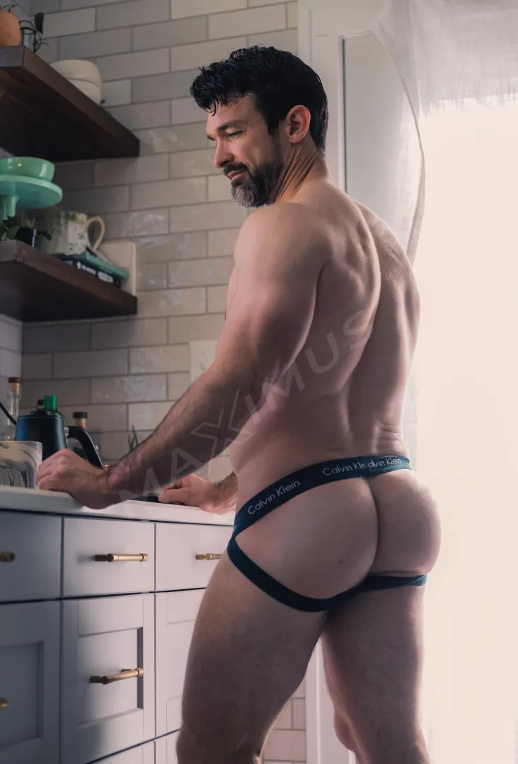 Bringing out my skimpiest Calvin's for hump day