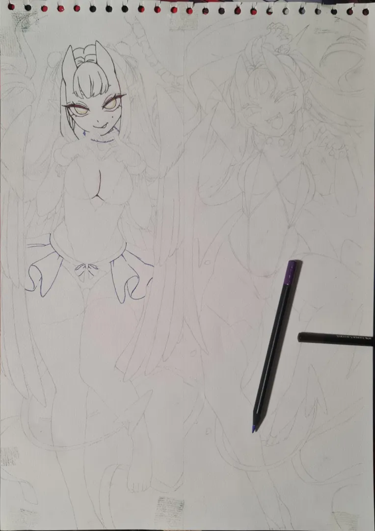 Buddies! Good news and bad news! Good news: new drawing!